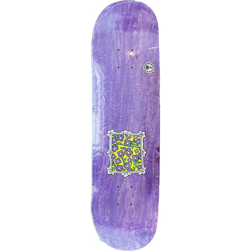 KRK FLOWER FRAME EMBOSSED LOGO DECK 8.06″