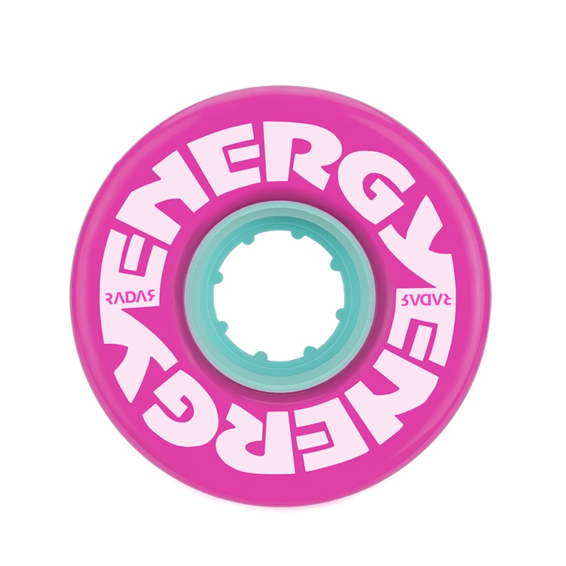 Radar Energy Roller Skate Wheels 57mm 78a – Purple (4 Pack)