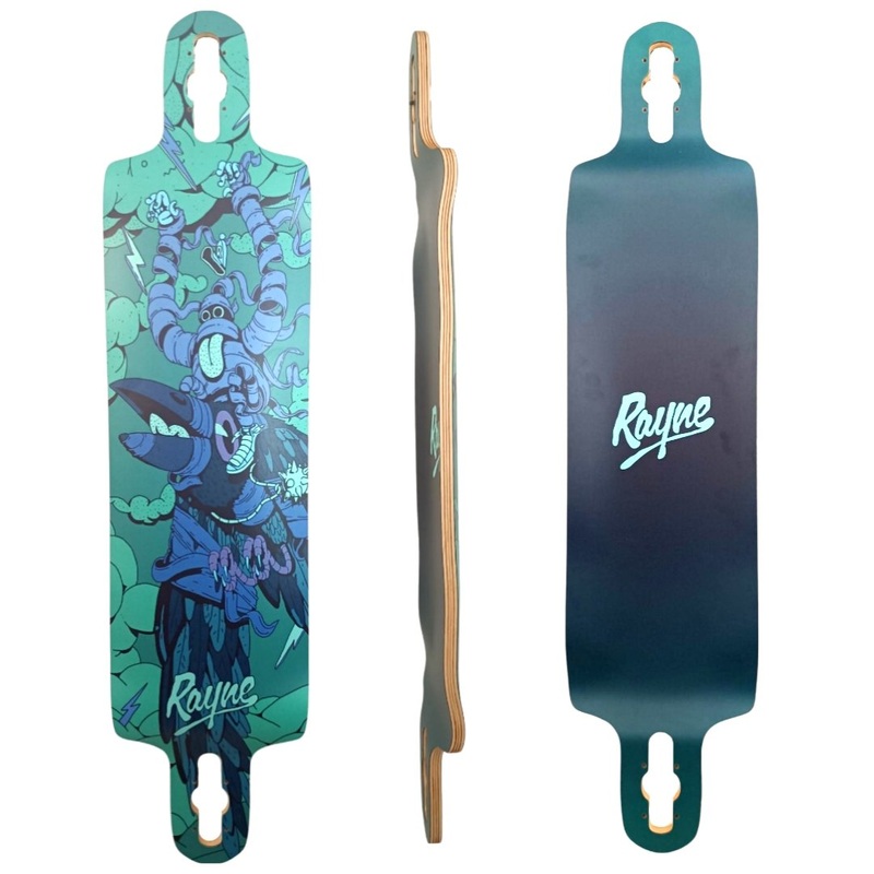 Rayne: Demonseed 42″ Longboard Deck (Tamale Tech)