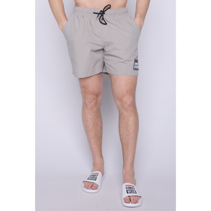 Solid Swim Shorts – Mushroom XS