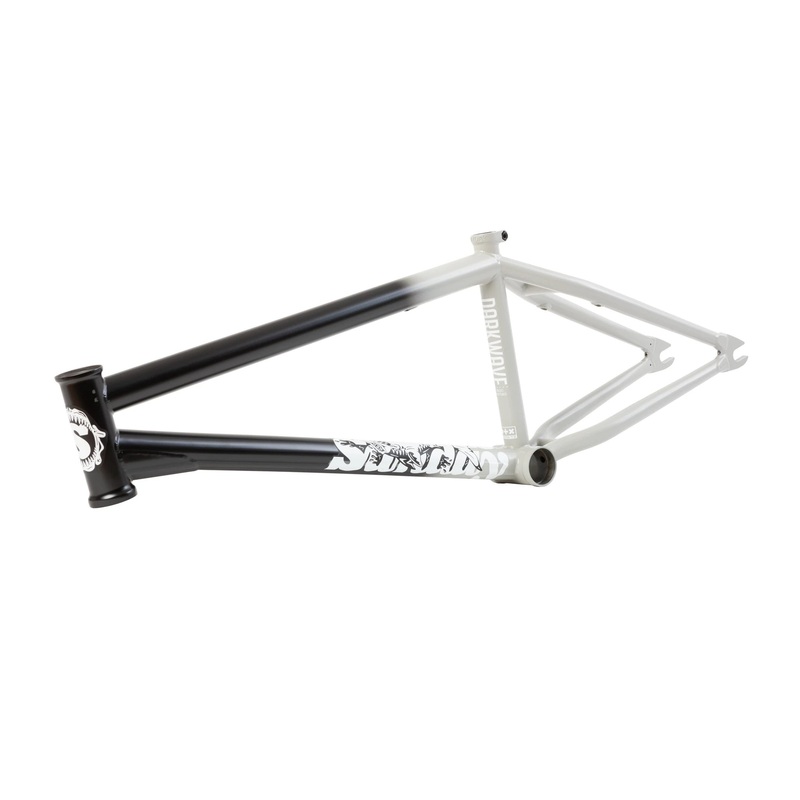 Sunday BMX Darkwave Frame 21.25 – Black/Grey Fade (Broc Raiford Signature)