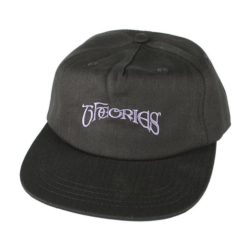 THEORIES SNAPBACK SECRETUM HERRINGBONE BLACK