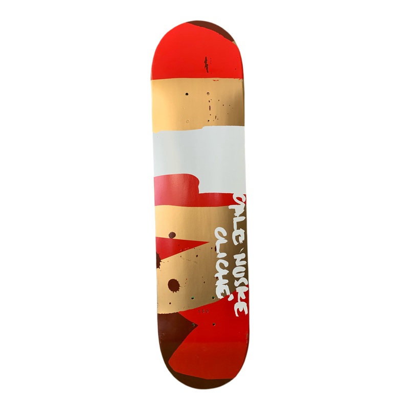 Cliche Cal Nuske Painted 7.6″ Classic Skateboard Deck