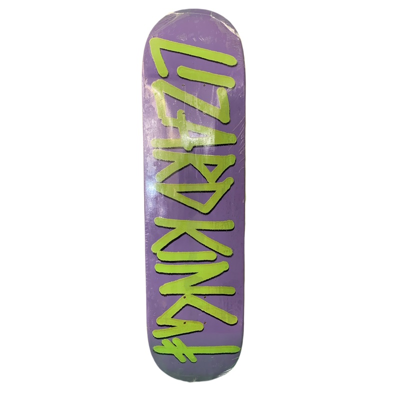 Deathwish Lizard King Deathspray Green/Purple 8.25″ Classic Skateboard Deck