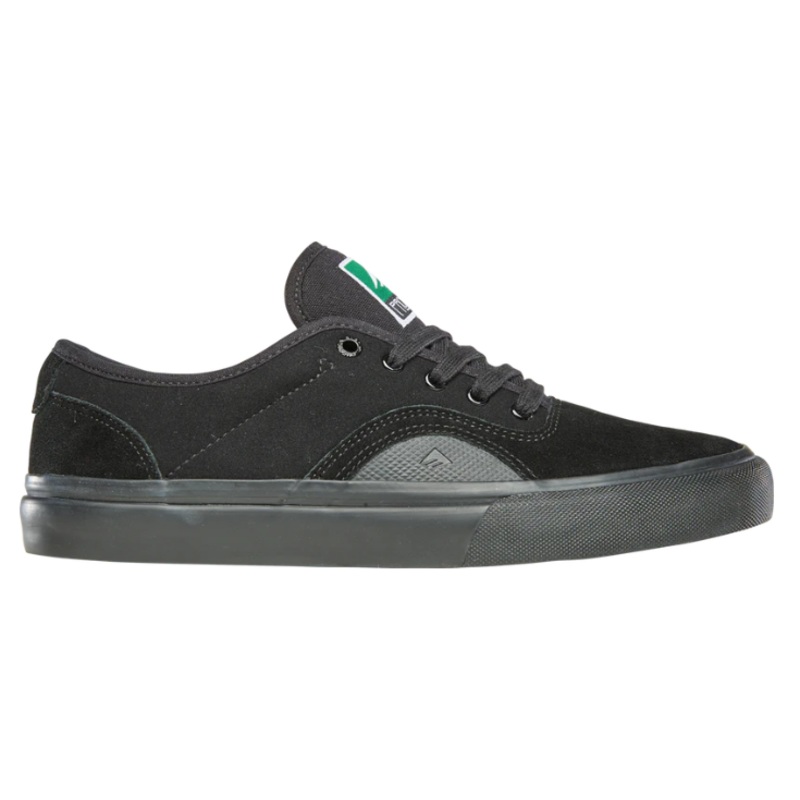 Emerica Provost G6 Shoe – Black/Black/Black 9.0 US