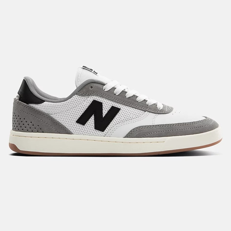 NEW BALANCE NUMERIC 440 WHITE/GREY 7.5