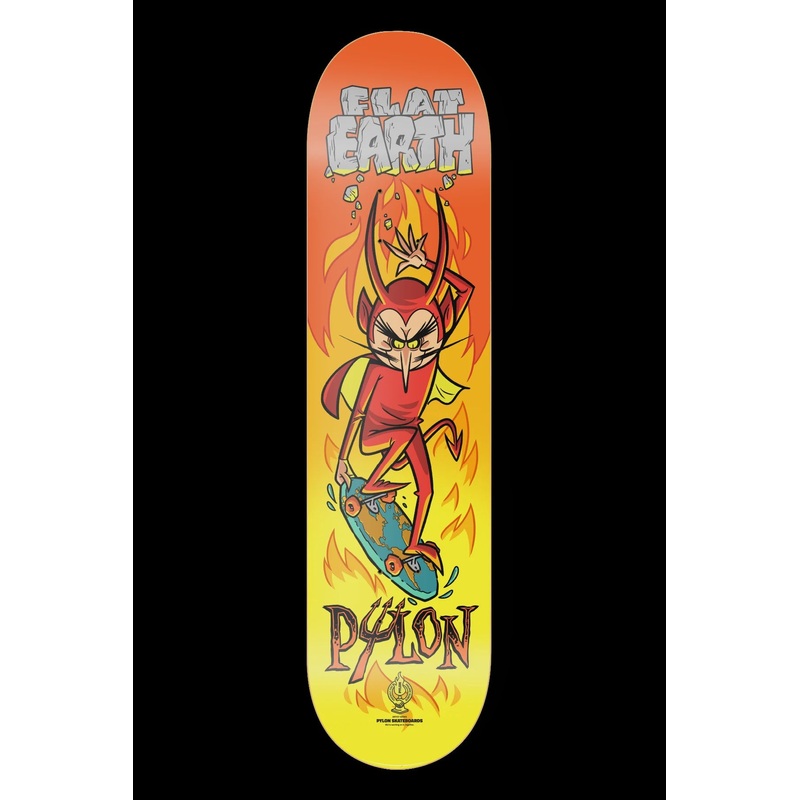 Pylon Flat Earth Primo Devilderio Deck 8.25″
