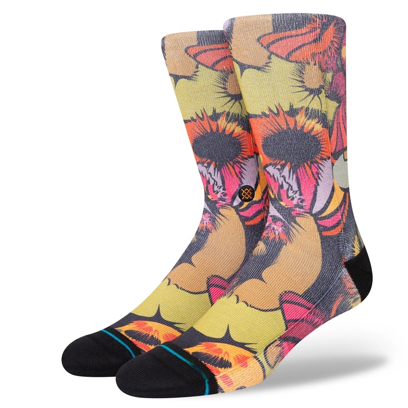 Stance Gooey Crew Socks – Black M