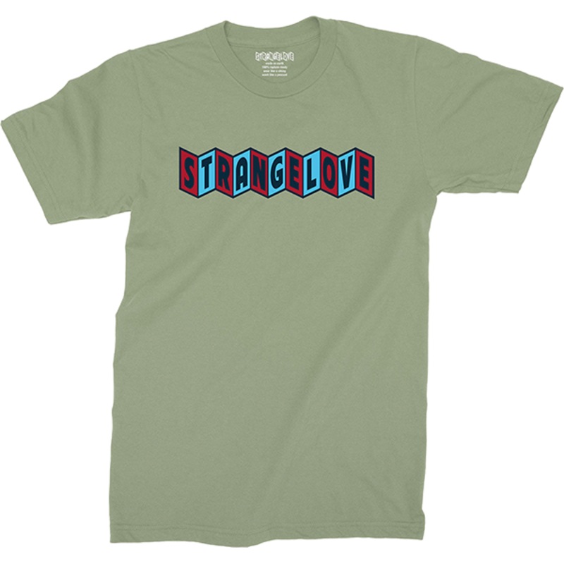 STRANGELOVE CINE LOGO SS PICHOLINE OLIVE S