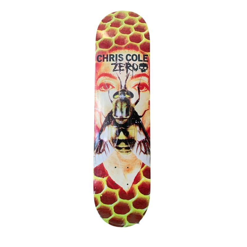 Zero Chris Cole Beehive Eyes 7.75″ Classic Skateboard Deck