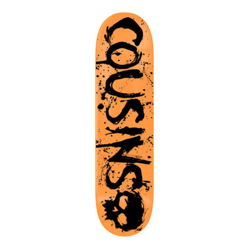 ZERO DECK COUSINS “ORANGE DIPPED” (8.25″) 8.25″
