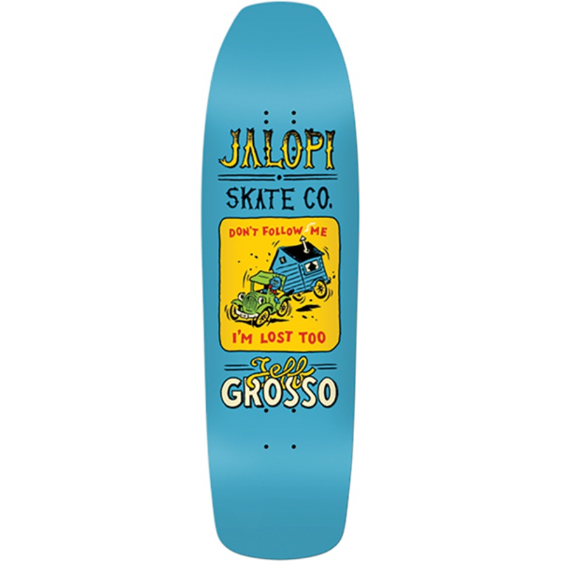 AH GROSSO JALOPI RETURNS DECK-.68 9.25″x32.0″ BLUE