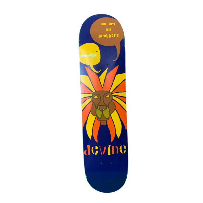 Chocolate Devine We Are All Brothers 7.6″ Classic Skateboard Deck