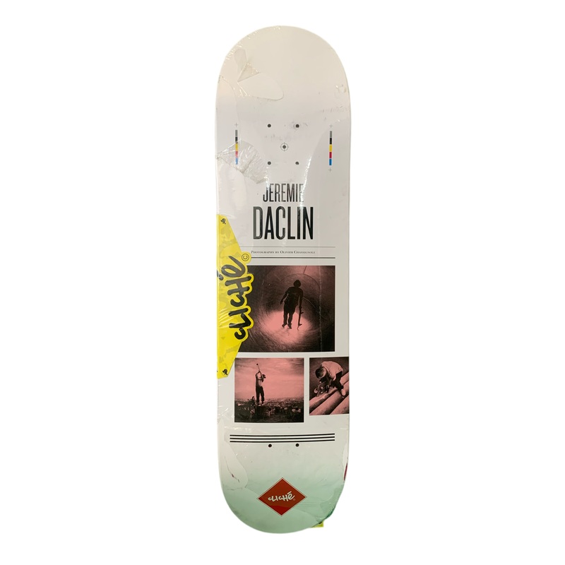 Cliche Jereme Daclin Resume Colored 8″ Classic Skateboard Deck