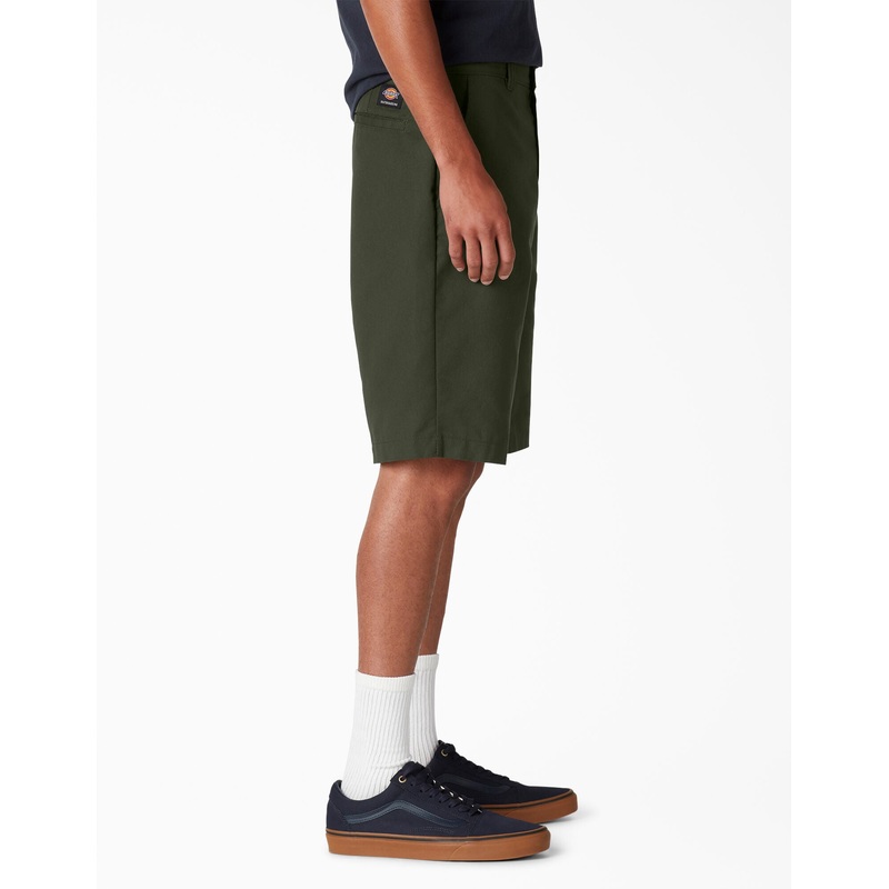 Dickies Skateboarding Slim Fit Shorts – Olive Green (OG) 28