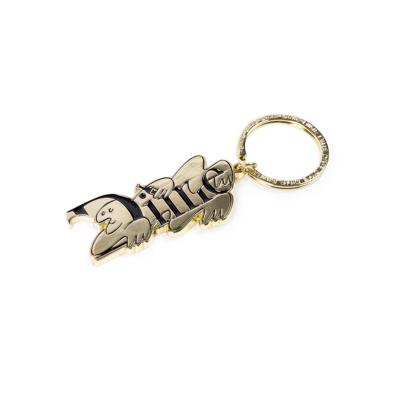 Dime Sipping Keychain/Opener Gold
