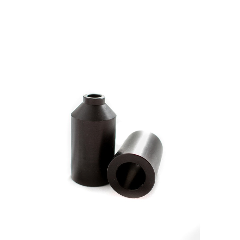 Envy CNC Aluminum Pegs with Axle Black