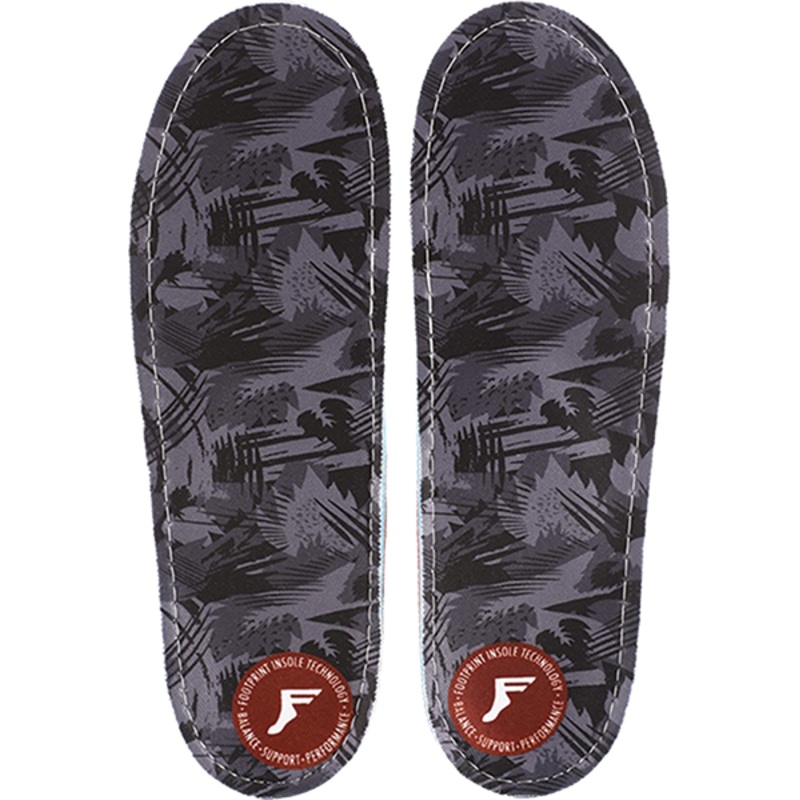 FOOTPRINT GAMECHANGER ORTHOTIC GREY CAMO SIZE 6-6.5