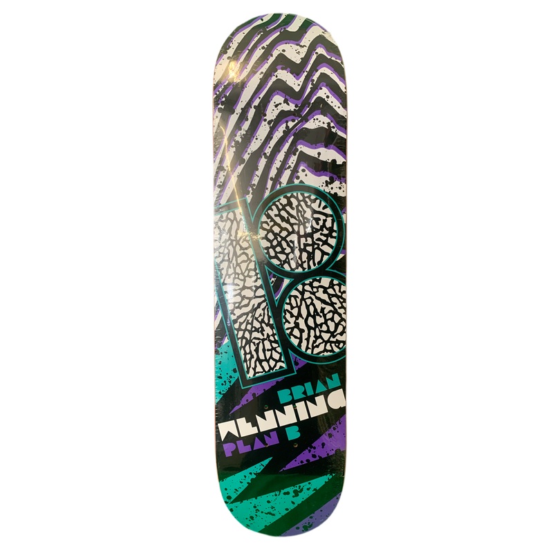 Plan B 2008 Brian Wenning Safari 7.6″ Classic Skateboard Deck