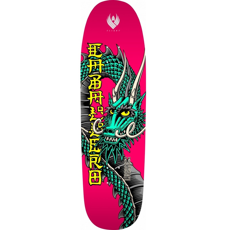 Powell Peralta Pro Cab Ban This 02 Flight Skateboard Deck – 9.265″ Pink
