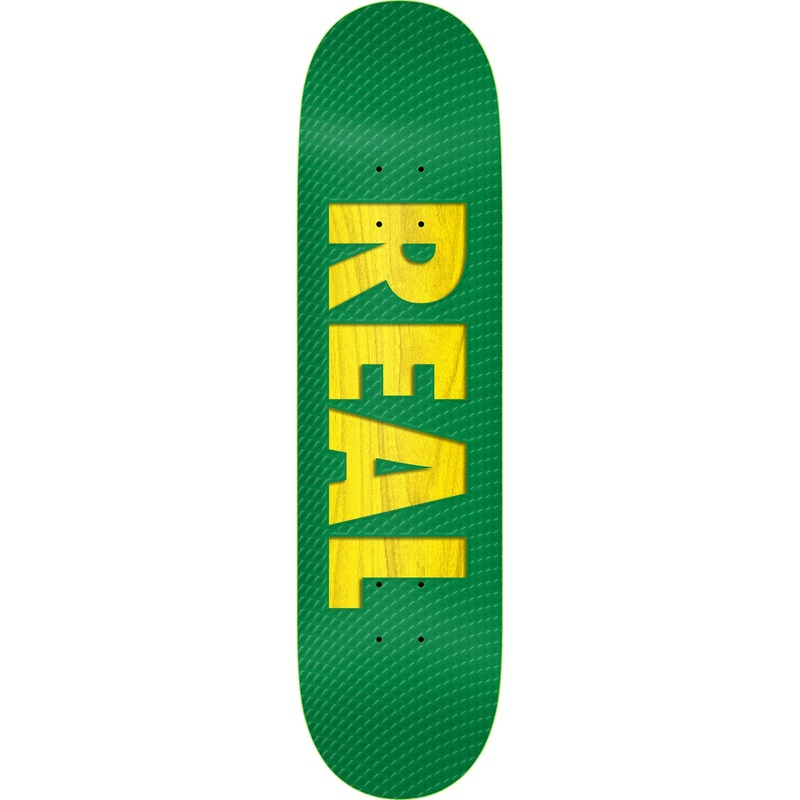 Real Bold Team Series Skateboard Deck – 8.38″ Green