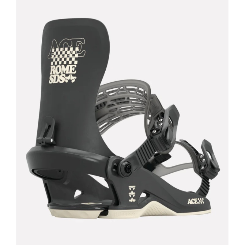 Rome 24/25 Ace Binding – Black MD/LG
