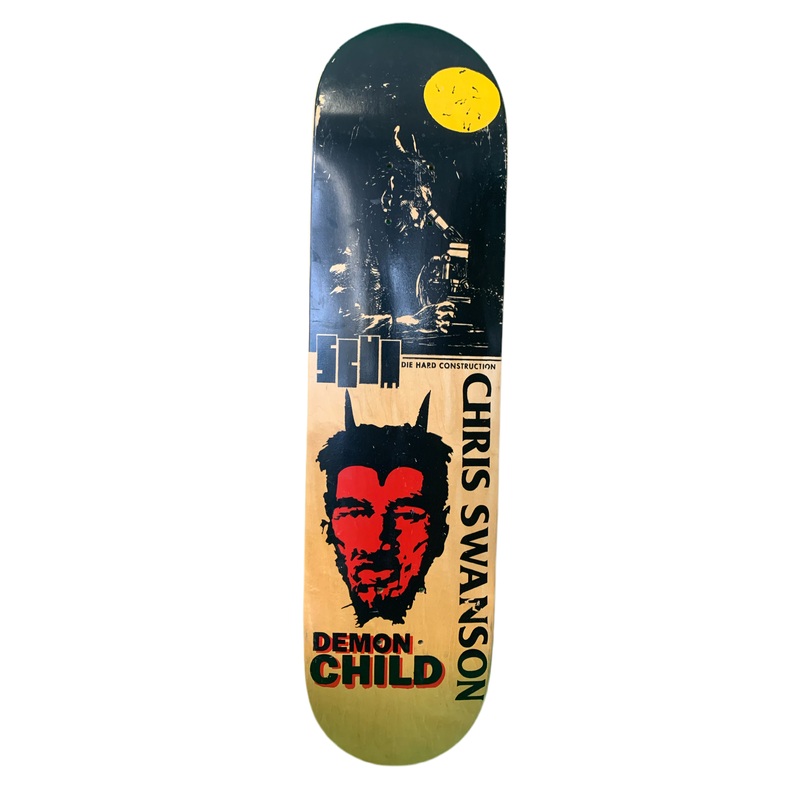 Scum Chris Swanson Demon Child Black/Natural 8″ Classic Skateboard Deck