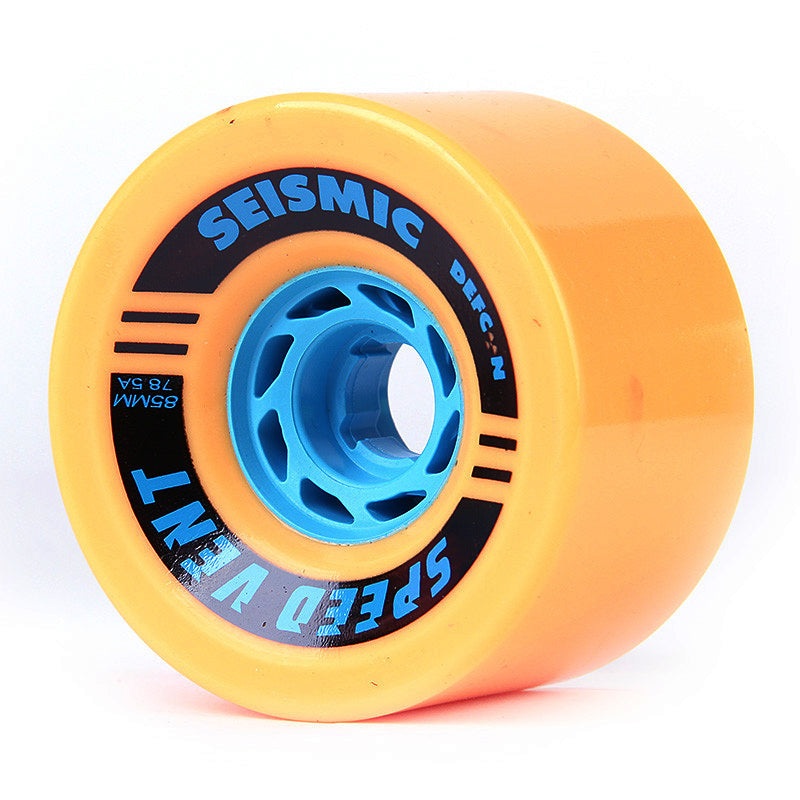 Seismic Speed Vent Defcon Wheels 85x52mm 78.5a – Mango (Set of 4)