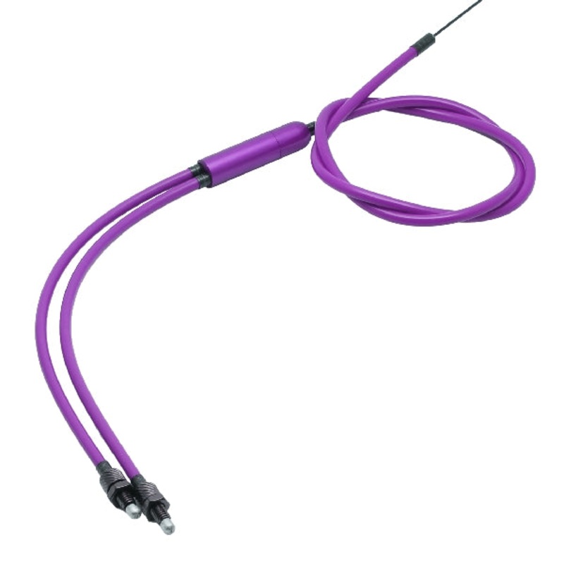 Snafu BMX Astrolglide Lower Y Cables – Purple