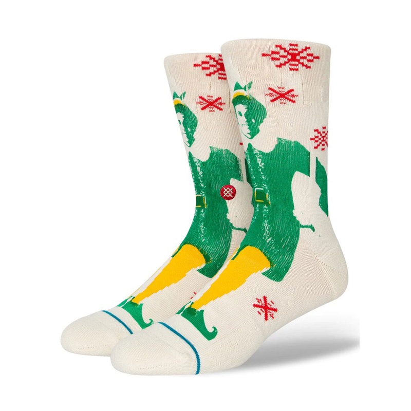 STANCE SOCKS ELF BUDDY OFF WHITE SMALL