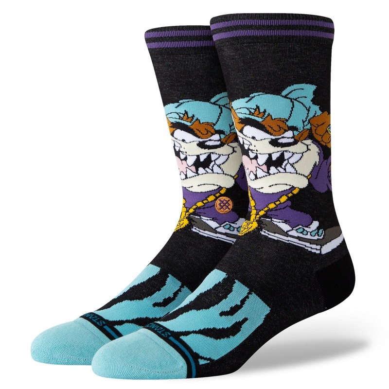 STANCE SOCKS X LOONEY TUNES TAZ CREW MEDIUM