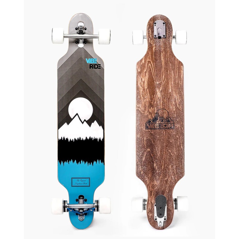 VibeRide: Polar Pines Brakeboard Longboard Complete