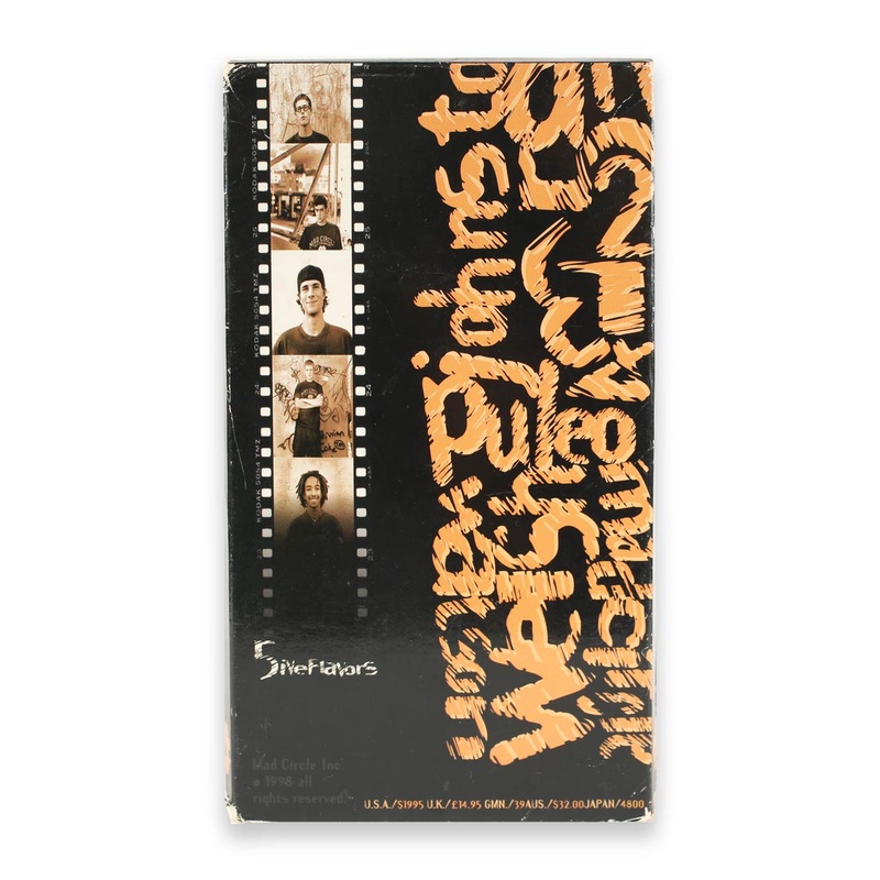 Vintage Mad Circle Five Flavors VHS Tape 1998