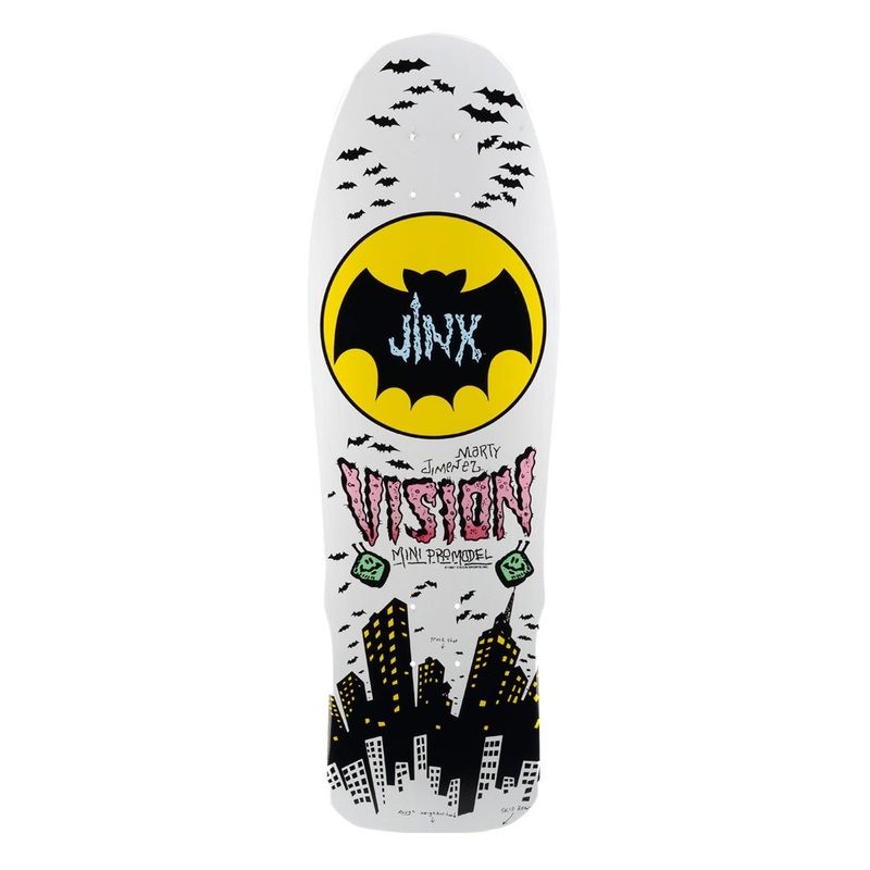 VISION DECK – JINX MINI WHITE (9.5″) 9.5″