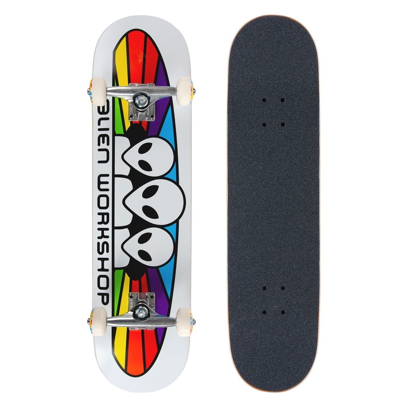 ALIEN WORKSHOP COMPLETE SPECTRUM WHITE (7.75″) 8″