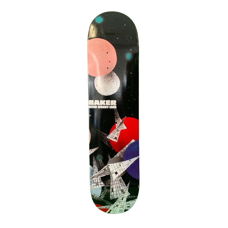 Baker Kevin “Spanky” Long Satellites 7.6″ Classic Skateboard Deck