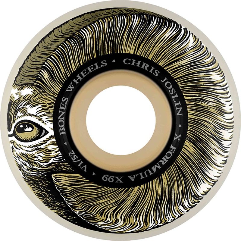 BONES WHEELS JOSLIN RAMPAGE X-FORMULA 99A V1 STANDARD (52MM) 52MM
