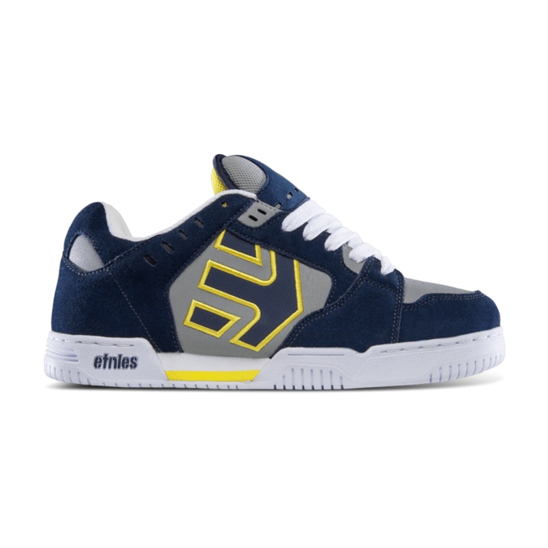 Etnies Shoes Faze – Navy/Grey/Yellow 9 Navy