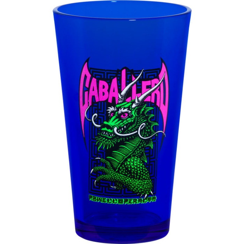 POWELL-PERALTA CAB STREET DRAGON BLACKLIGHT PINT GLASS