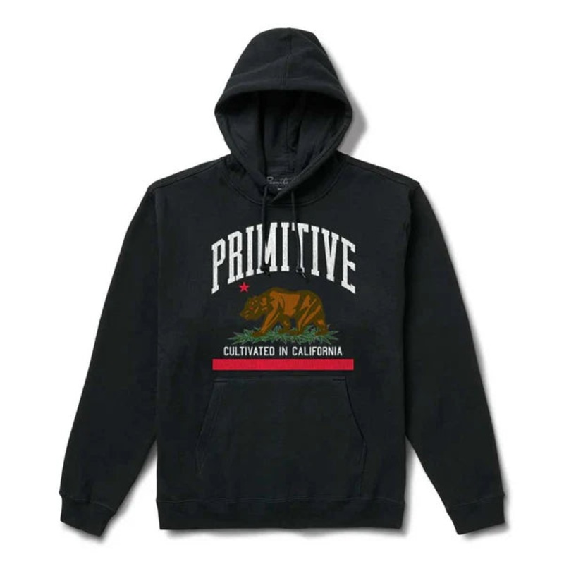 Primitive Cultivated Black Hooded Sweatshirt L