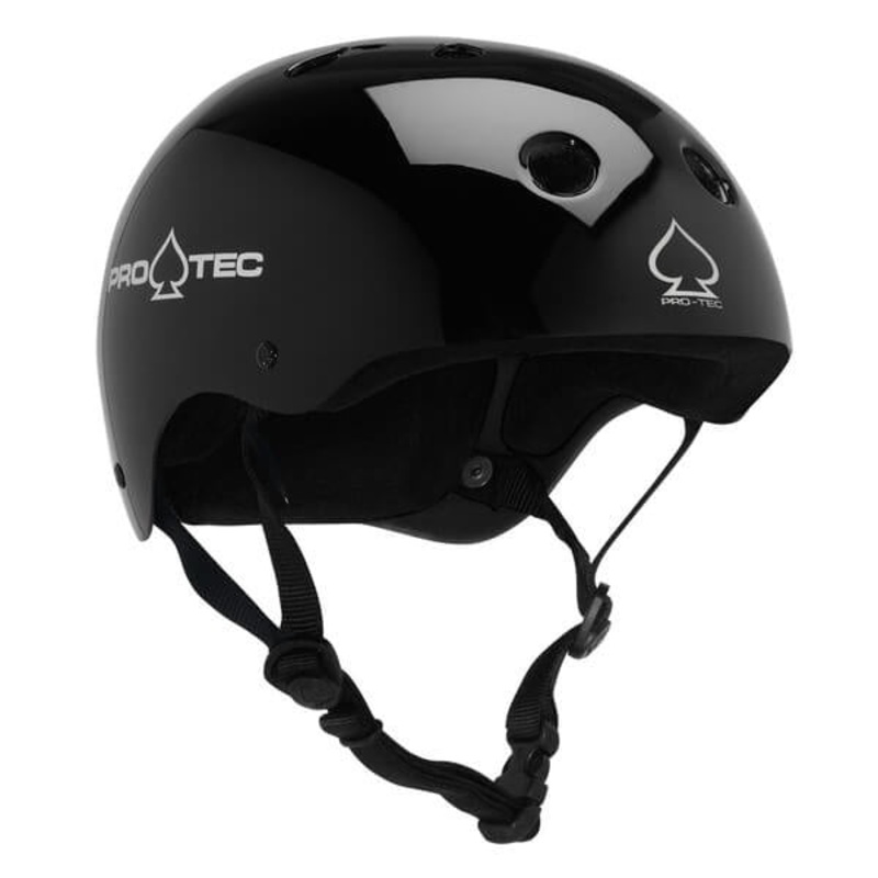 PROTEC (CPSC)CLASSIC MATTE RASTA BLACK-M HELMET