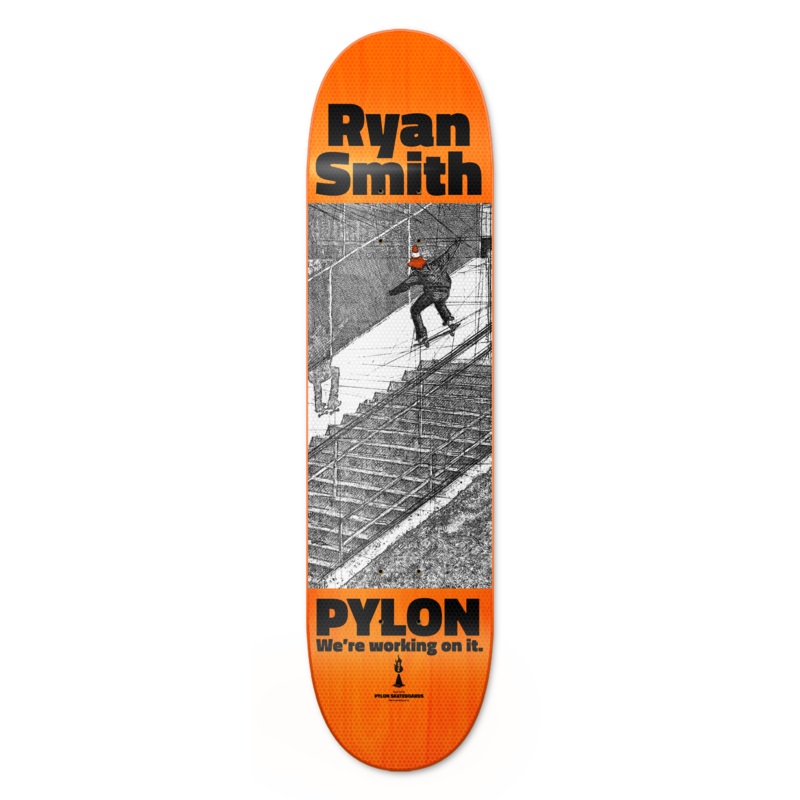 PYLON RYAN SMITH – ORANGE (8.25″ X 32″) 8.25″