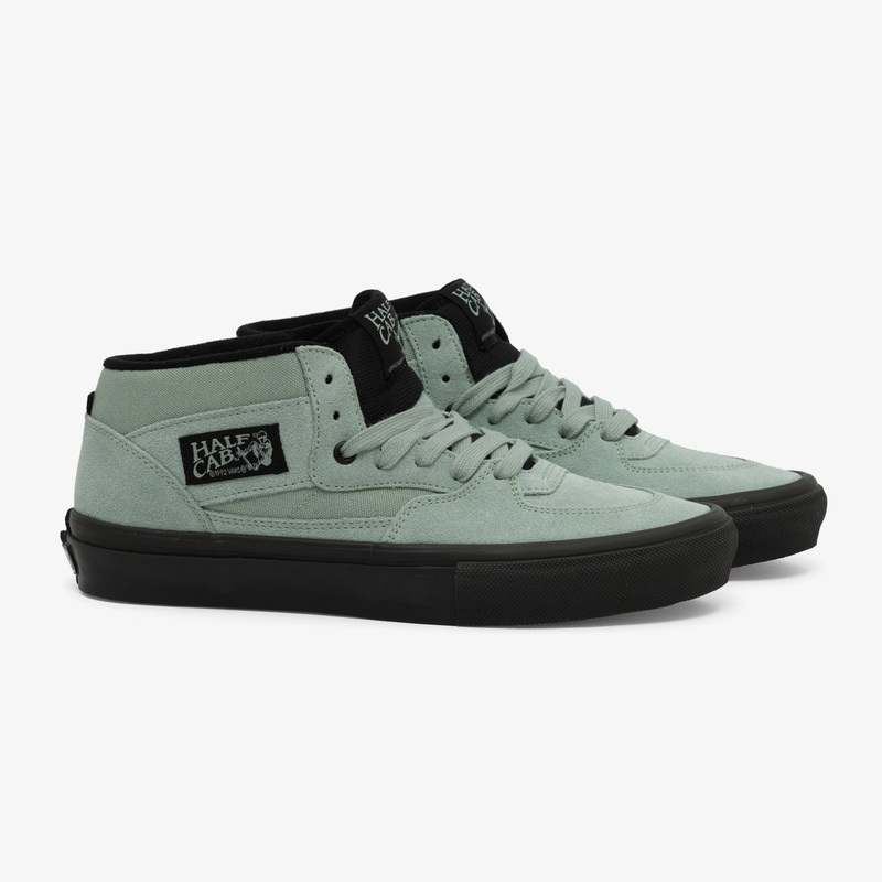 Skate Half Cab (Grey/Olive) 4.5