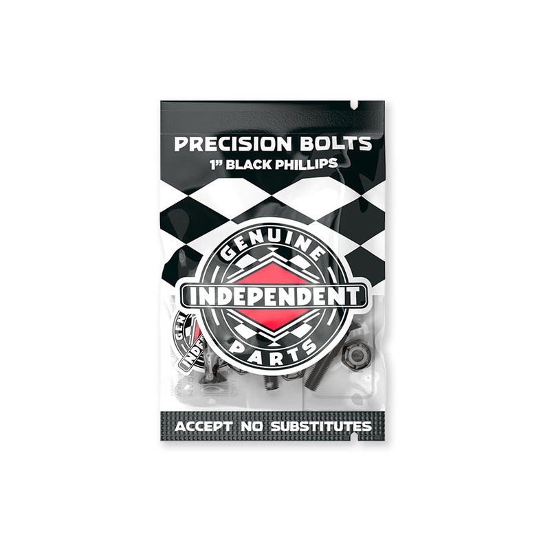1in Phillips Independent Genuine Parts Black Hardware