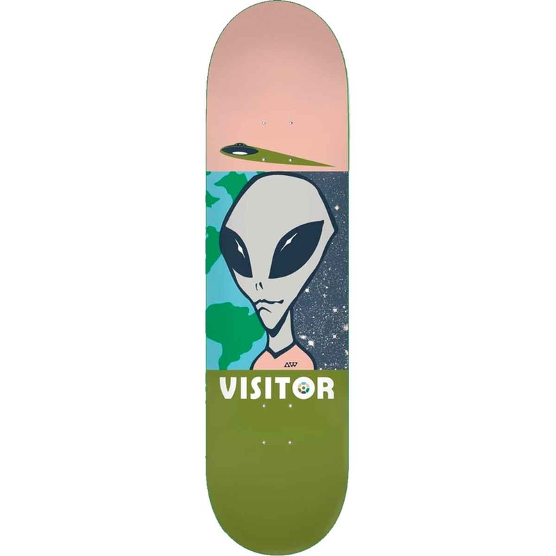 ALIEN WORKSHOP VISITOR TOURIST (8.25″) 8.25″