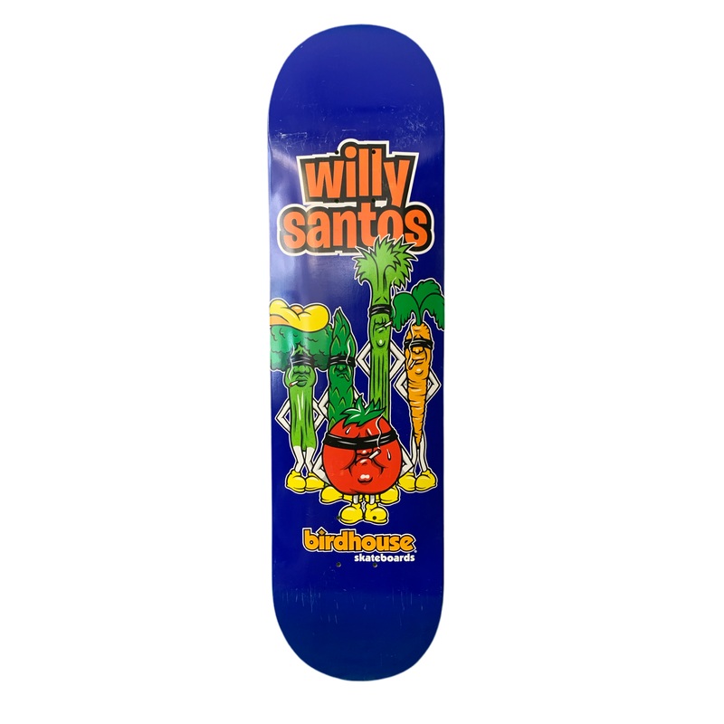 Birdhouse Willy Santos Veggies Jeremy Klein 8″ Classic Skateboard Deck