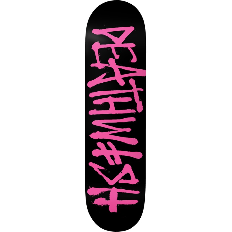 DEATHWISH – OG DEATHSPRAY BLK/PINK DECK 8.75