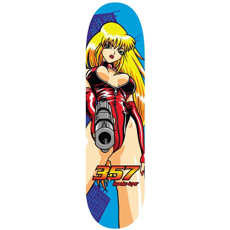 Hook-Ups 357 Skateboard Deck – 8.25″