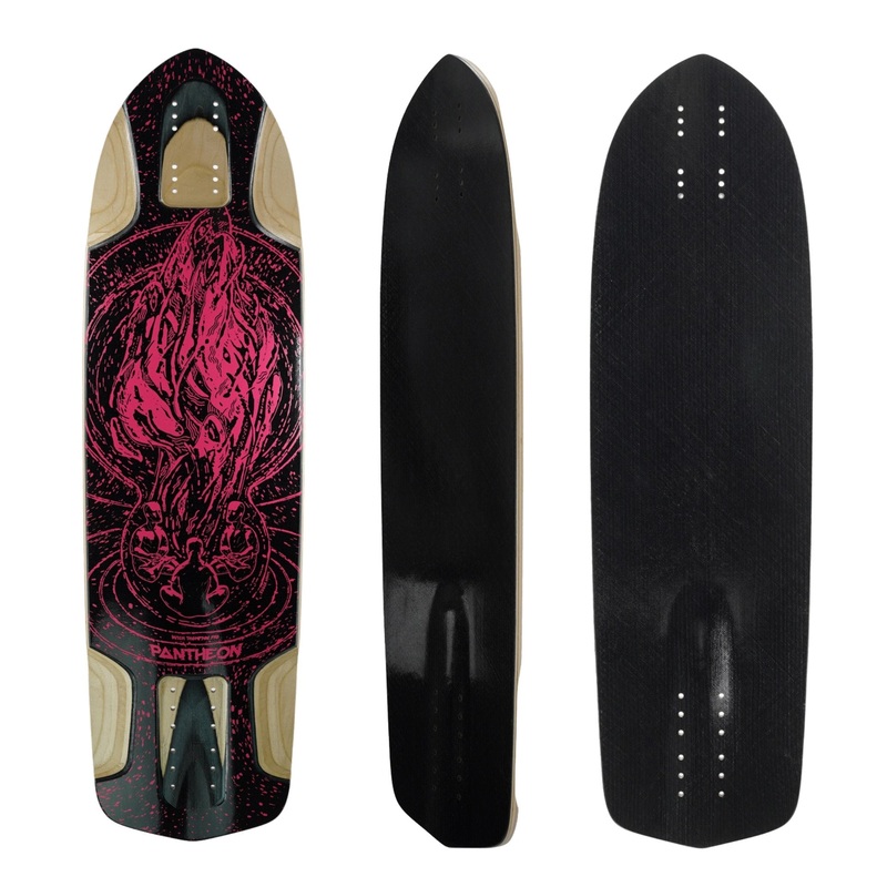 Pantheon: Mitch Thompson Pro Longboard Skateboard Deck