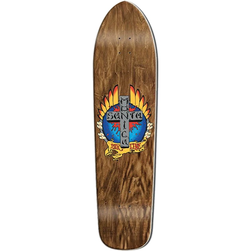 SMA STIGMATA LONGBOARD DECK DARK STAIN 9.125″x36.5″